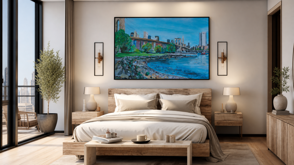 wayne pearce brooklyn bridge print