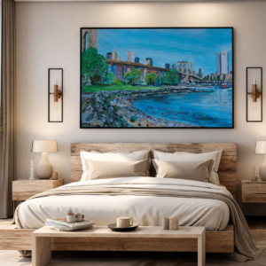 wayne pearce brooklyn bridge print