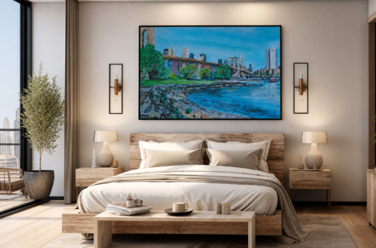 wayne pearce brooklyn bridge print