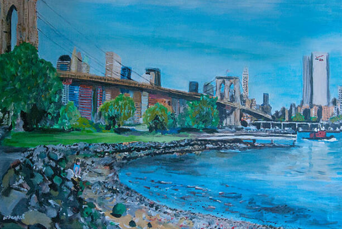 wayne pearce brooklyn bridge print