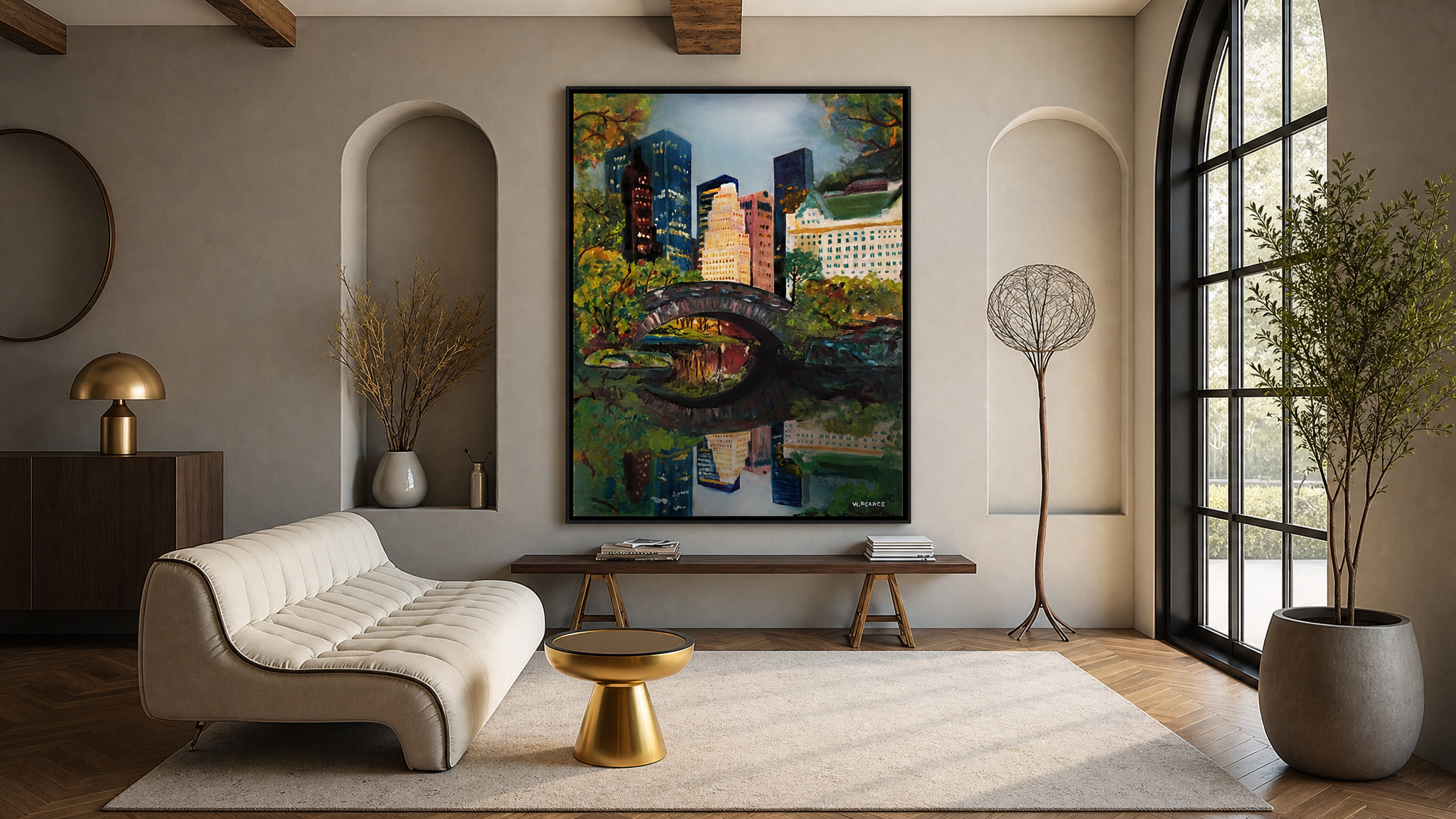 wayne pearce central park nyc print