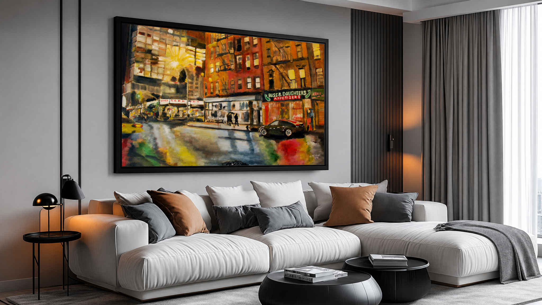 wayne pearce houston st nyc print