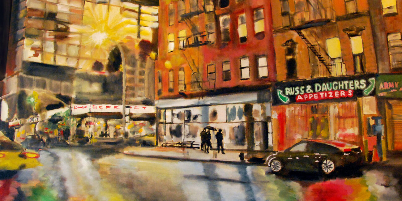wayne pearce houston st nyc print