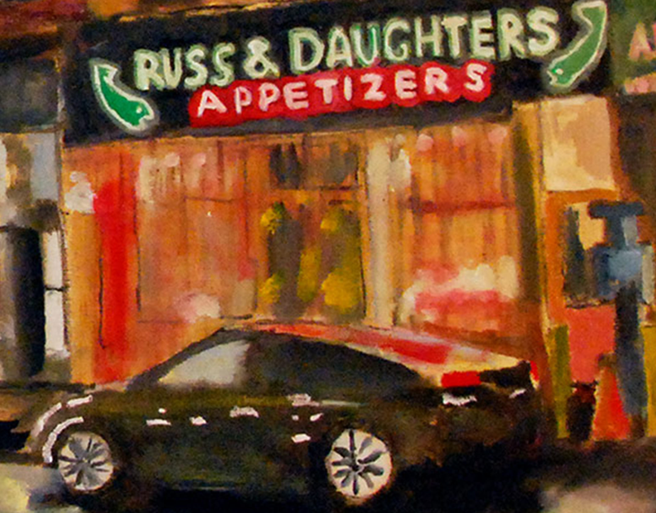 wayne pearce houston st nyc print