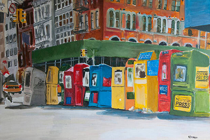 wayne pearce newstands nyc print