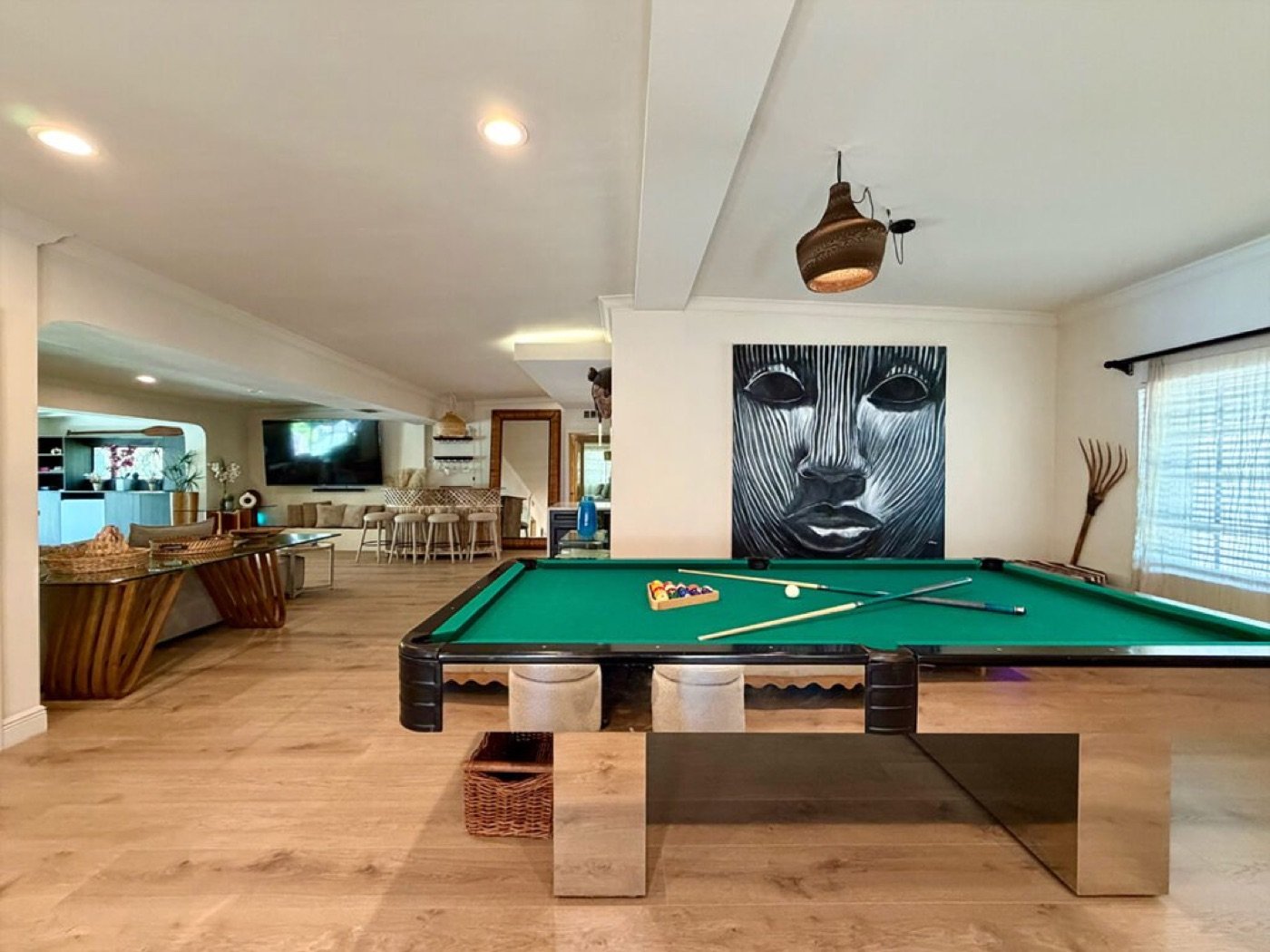Bali Boathouse, North Miami Beach shown in a contemporary interior