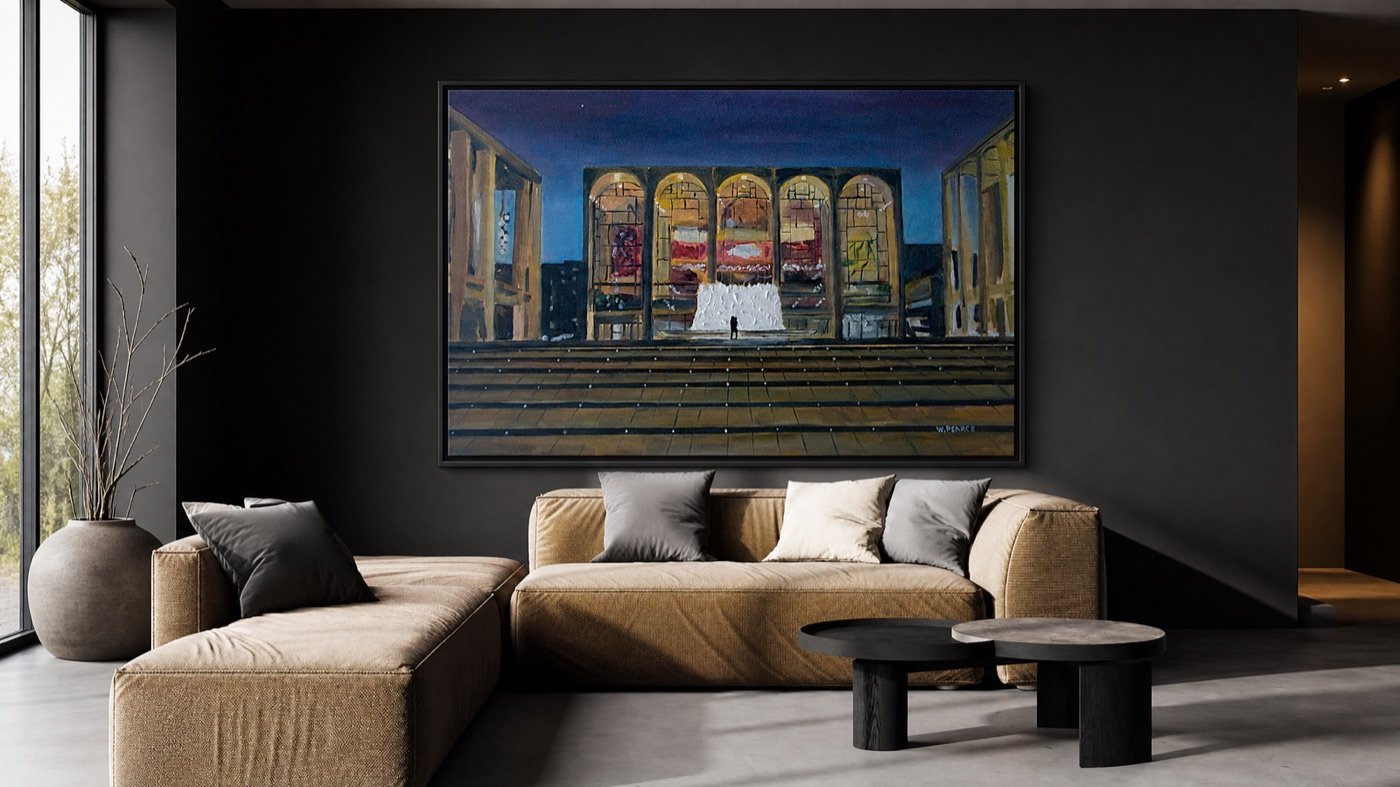 Lincoln Center shown in a contemporary interior
